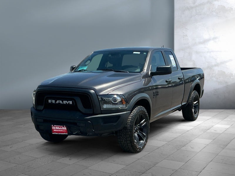 2021 RAM 1500 Warlock in Gray — front three-quarter view