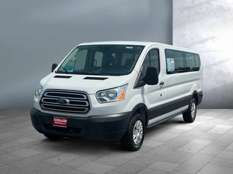 2019 Ford Transit XLT in White — front three-quarter view