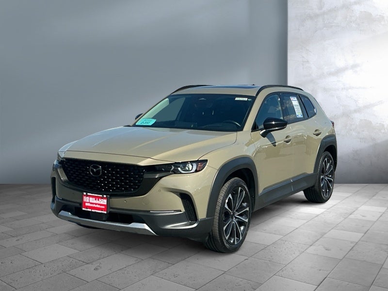2026 Mazda Mazda CX-50 2.5 Turbo in Tan — front three-quarter view