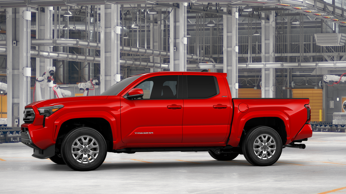 2026 Toyota Tacoma — rear three-quarter view