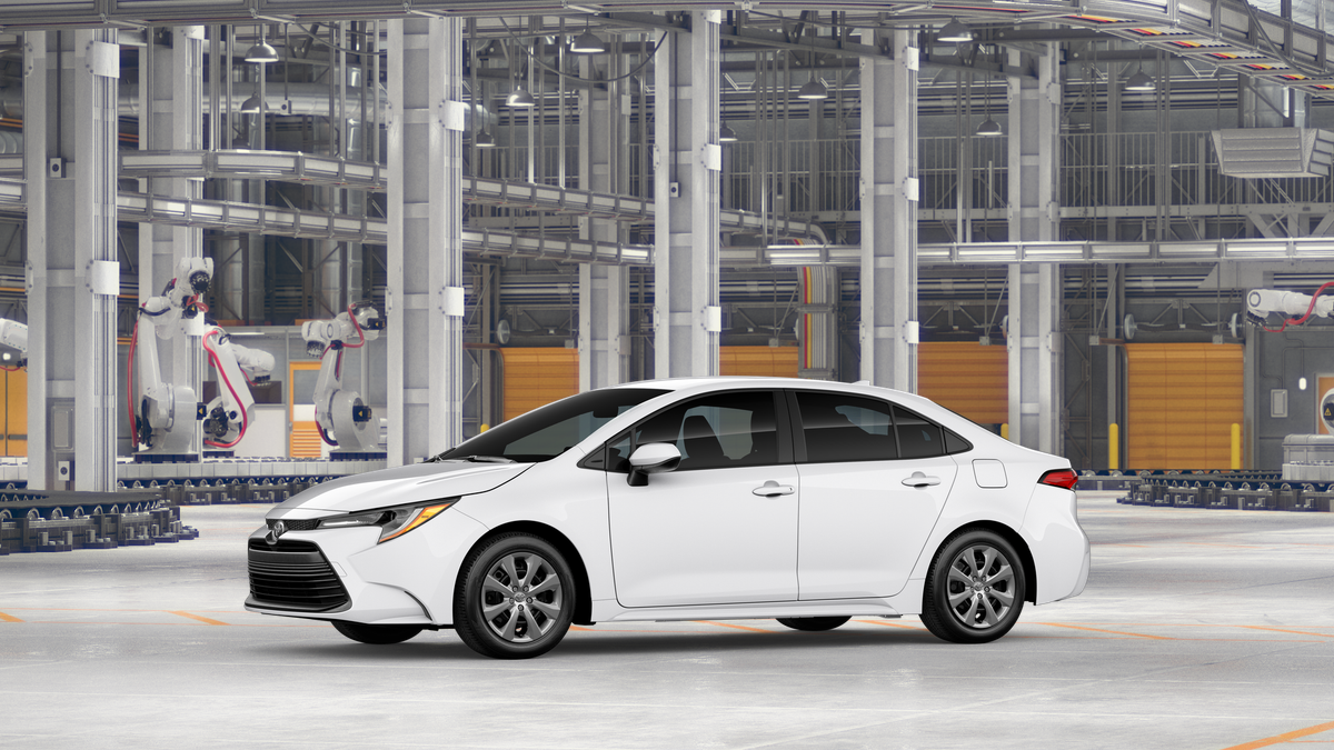 2026 Toyota Corolla — rear three-quarter view